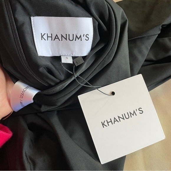 NEW! Khanum's- Black Turtleneck Long Sleeve Khrissy Maxi Dress Size Small - Picture 10 of 10